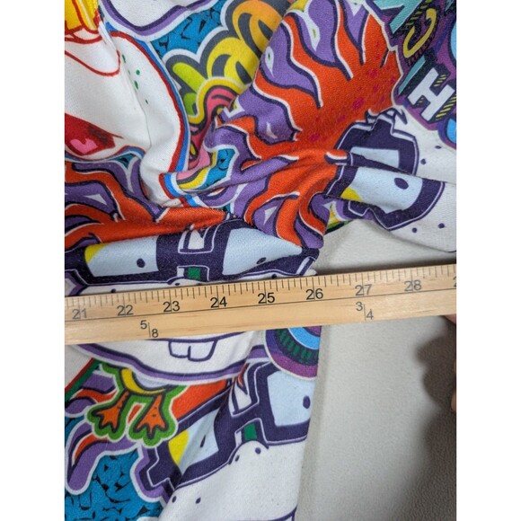 Nickelodeon Rugrats Pullover Hoodie Graffiti All Over Print Size XXXL Cartoon - Picture 8 of 8